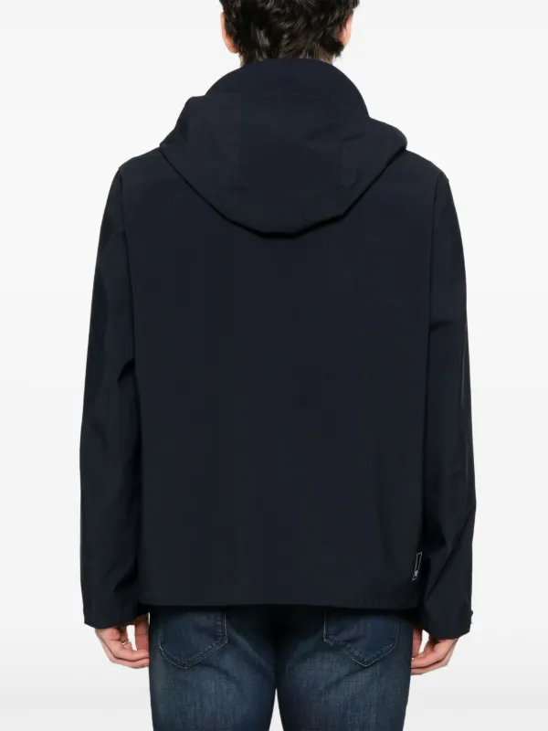 Emporio Armani Hooded Jacket | Blue | FARFETCH Emporio Armani Hooded Jacket | Blue | FARFETCH