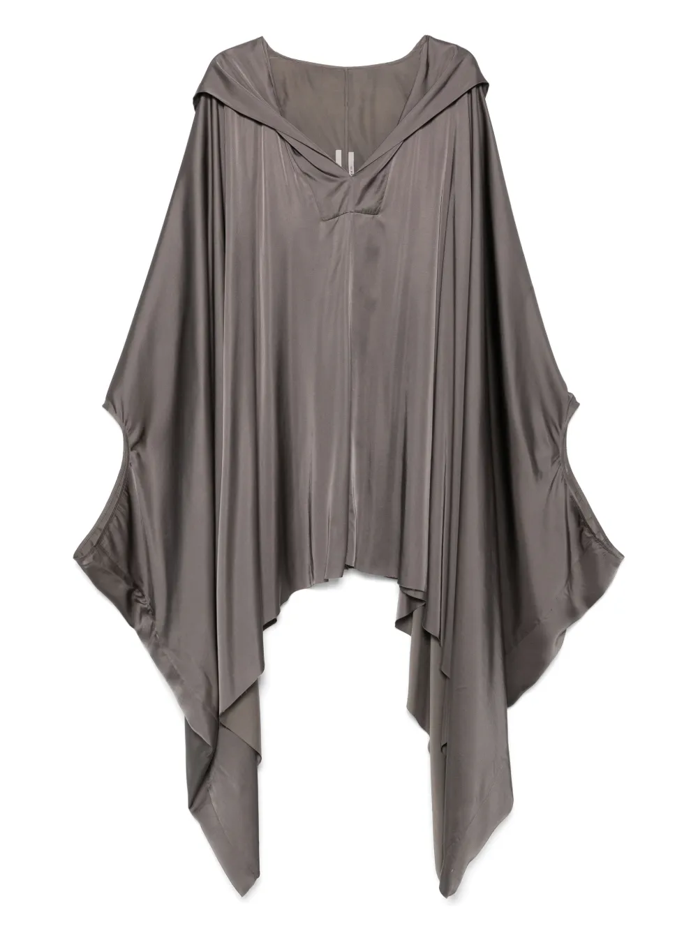 Rick Owens Tuniek met capuchon Grijs