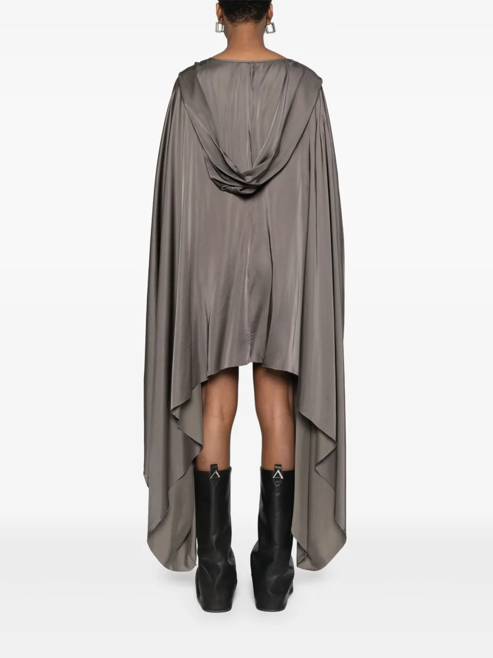 Rick Owens Tuniek met capuchon Grijs