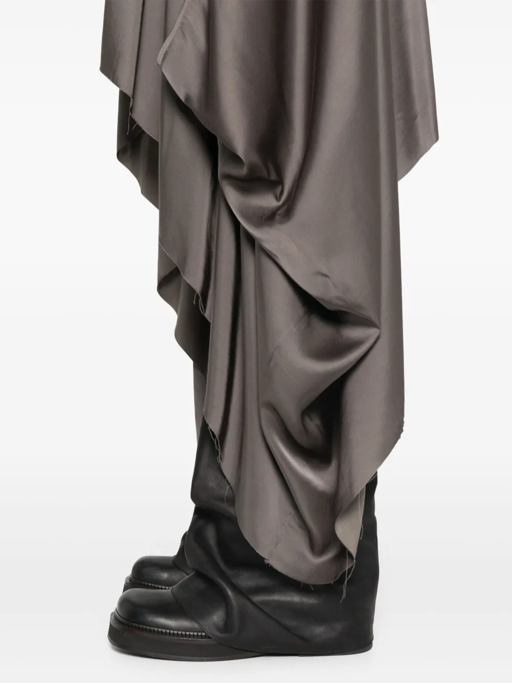 Rick Owens Tuniek met capuchon Grijs