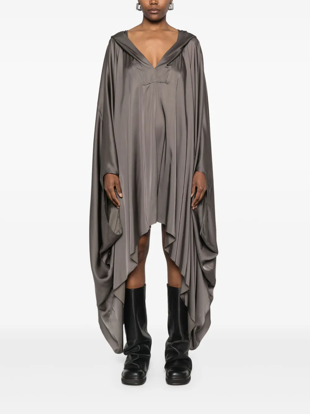 Rick Owens top estilo caftán con capucha | Caftanes y túnicas | Image 2