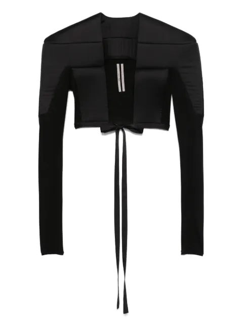 Rick Owens padded-panels top