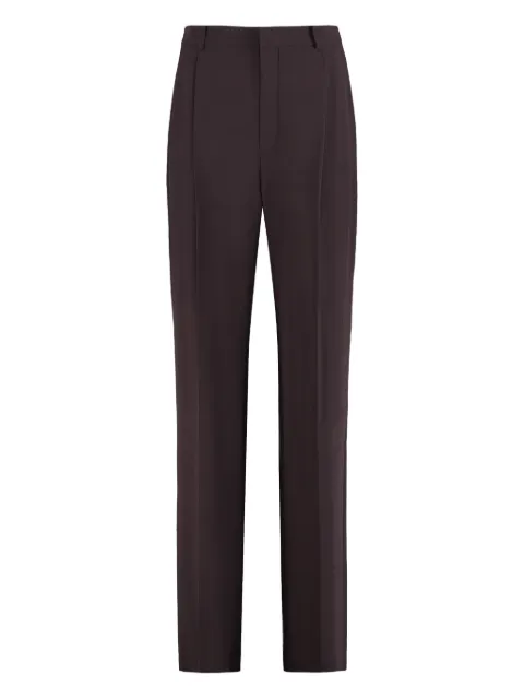 Saint Laurent pantalones de seda