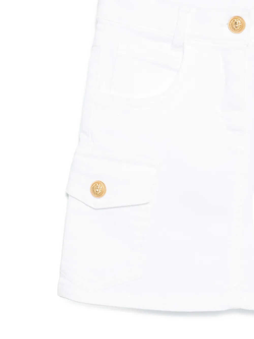 BALMAIN DENIM SKIRT