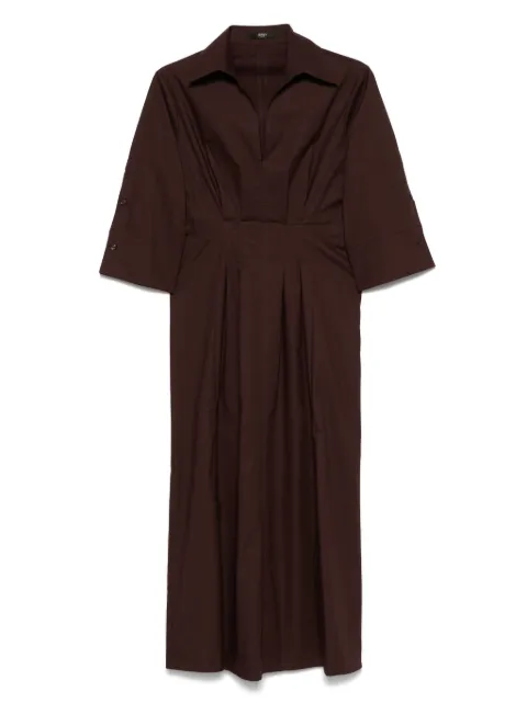 Seventy vestido midi de popelina