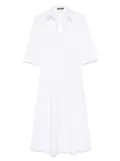 Seventy poplin midi dress - White