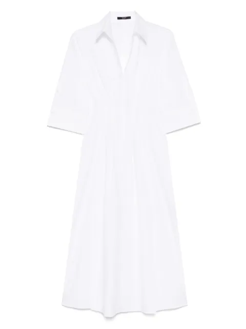 Seventy vestido midi de popelina