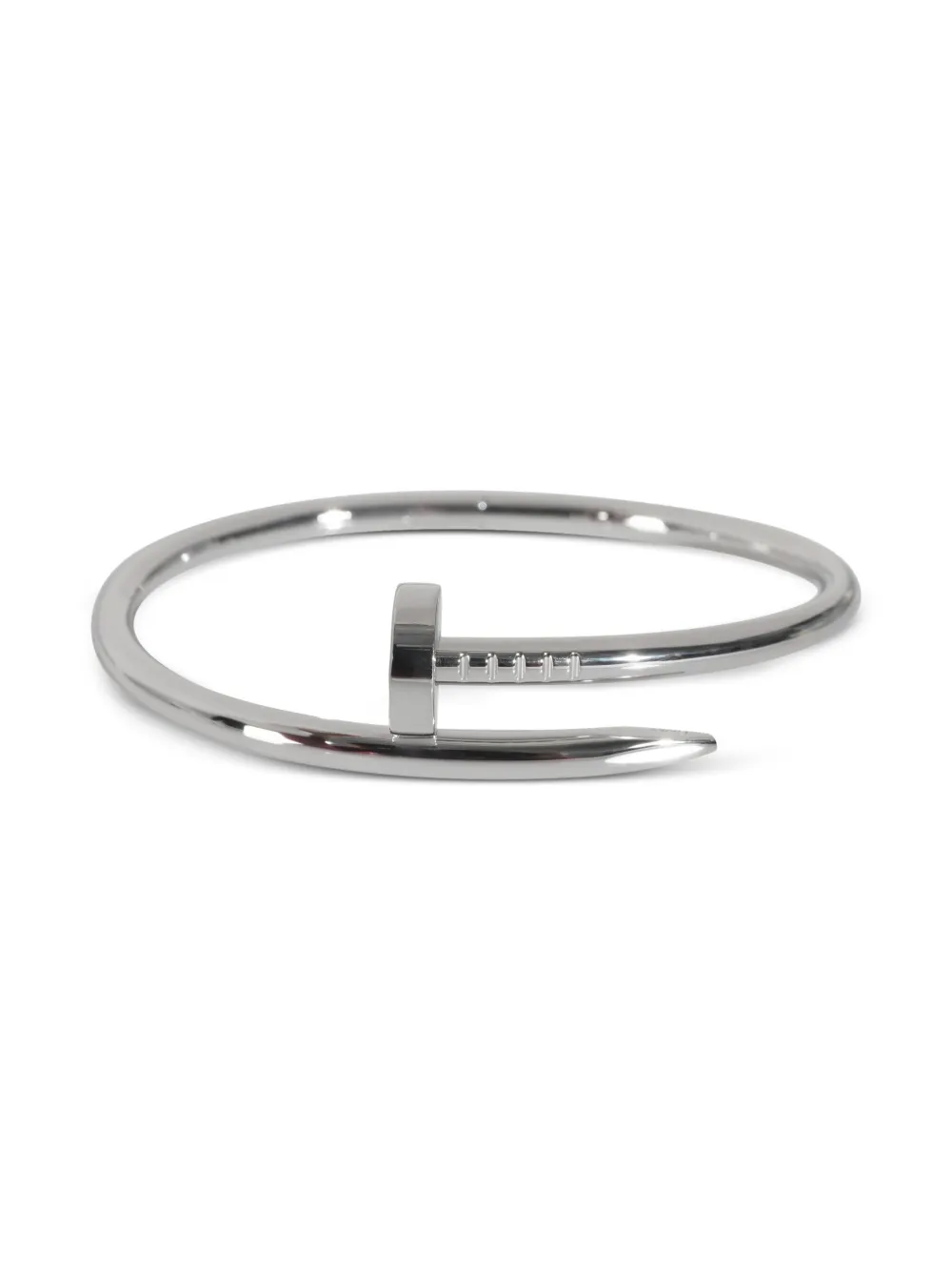 Cartier Pre-owned 18kt Juste un Clou Weißgoldarmreif | Silber | Image 1