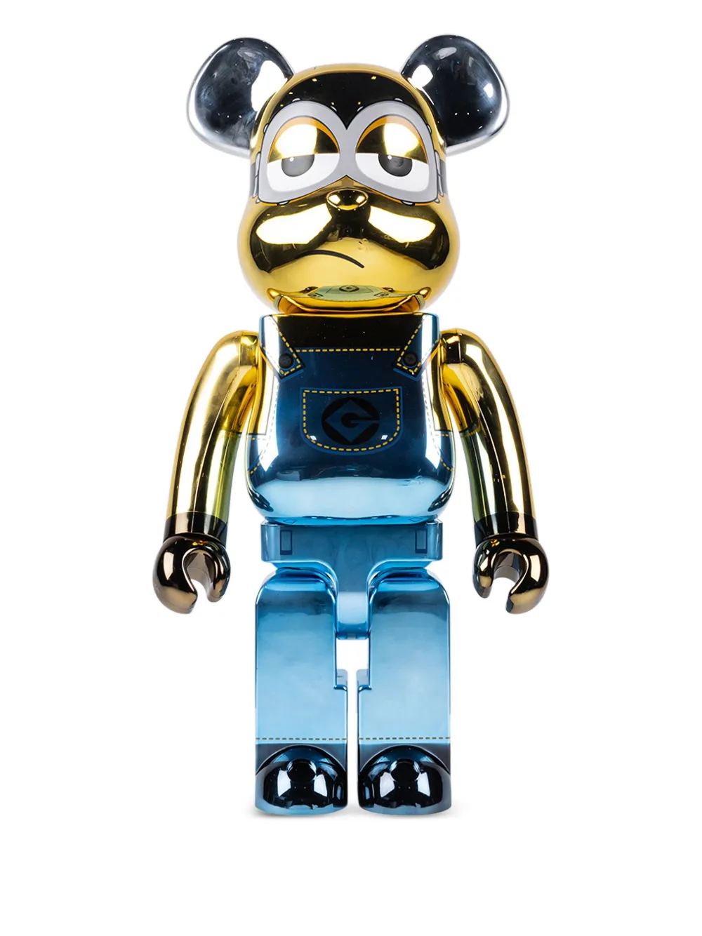 MEDICOM TOY x Minions "Kevin Chrome Version" 1000% figure | Yellow | Image 1
