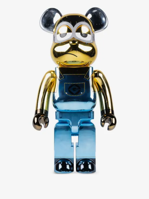 MEDICOM TOY figura Kevin Chrome Version 1000% de Medicom Toy x Minions