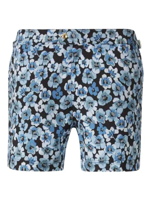 Short de bain à fleurs - TOM FORD - Modalova