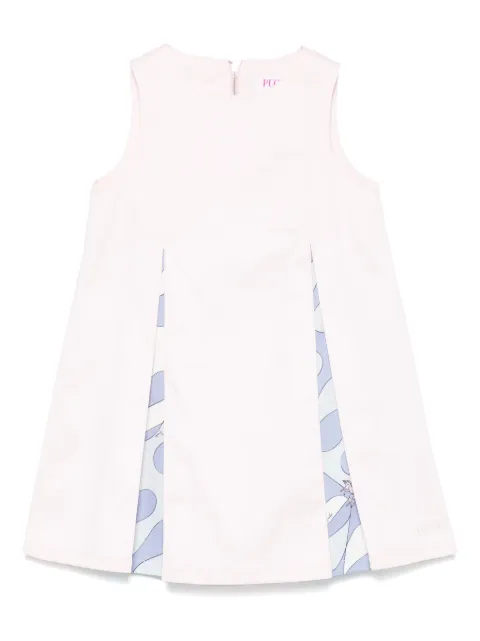 PUCCI Junior inverted-pleat dress