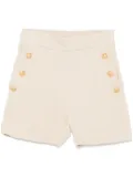Balmain Kids lurex shorts - Neutrals