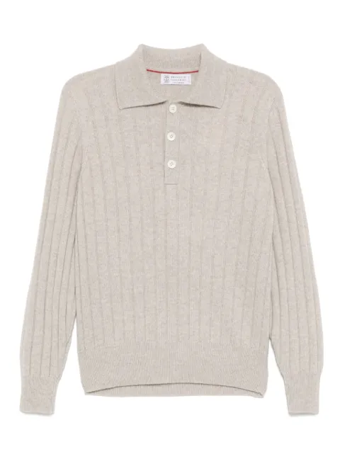 Brunello Cucinelli polo en cachemire