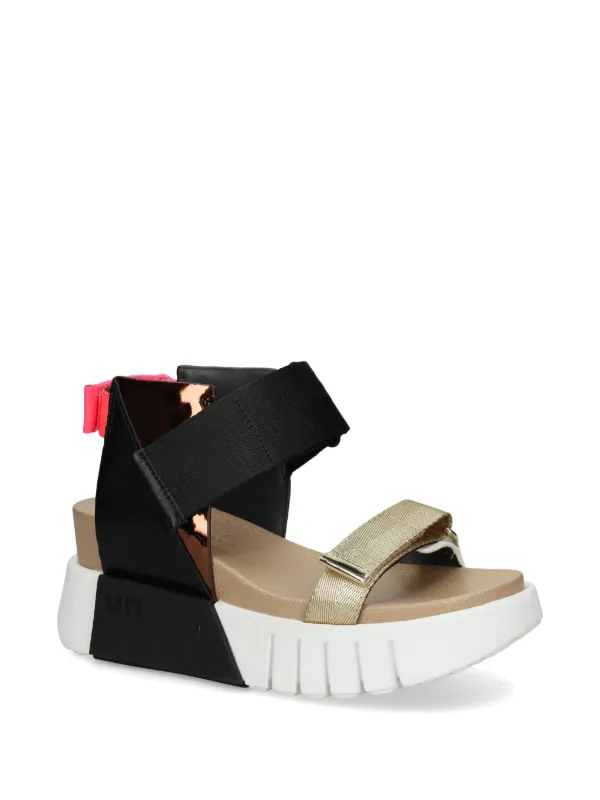 United Nude Delta Run Sandals | Black | FARFETCH