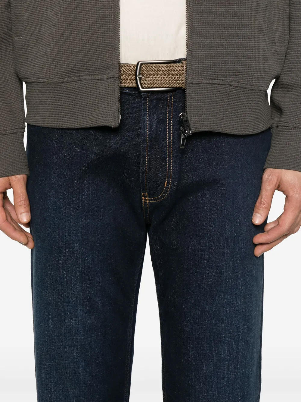 Emporio Armani J76 jeans Blauw