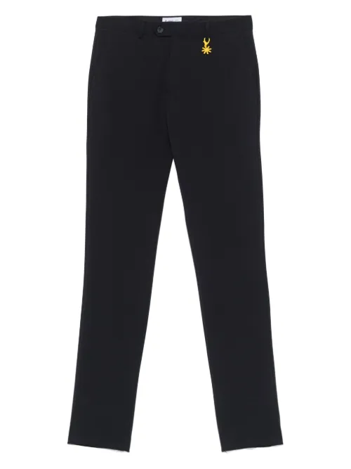 Pantalon cargo à logo appliqué - Manuel Ritz - Modalova