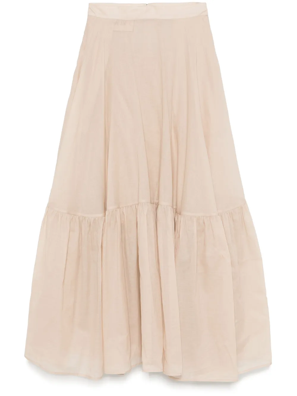 cotton organza maxi dress