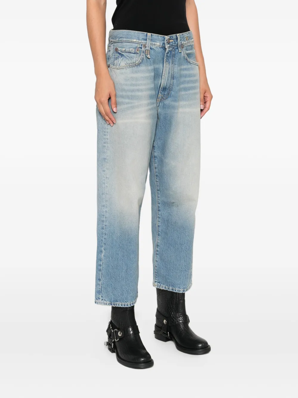 R13 X-Bf bootcut jeans Blauw