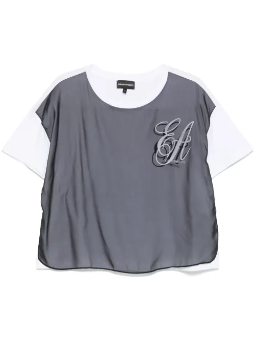 T-shirt à logo imprimé - Emporio Armani - Modalova