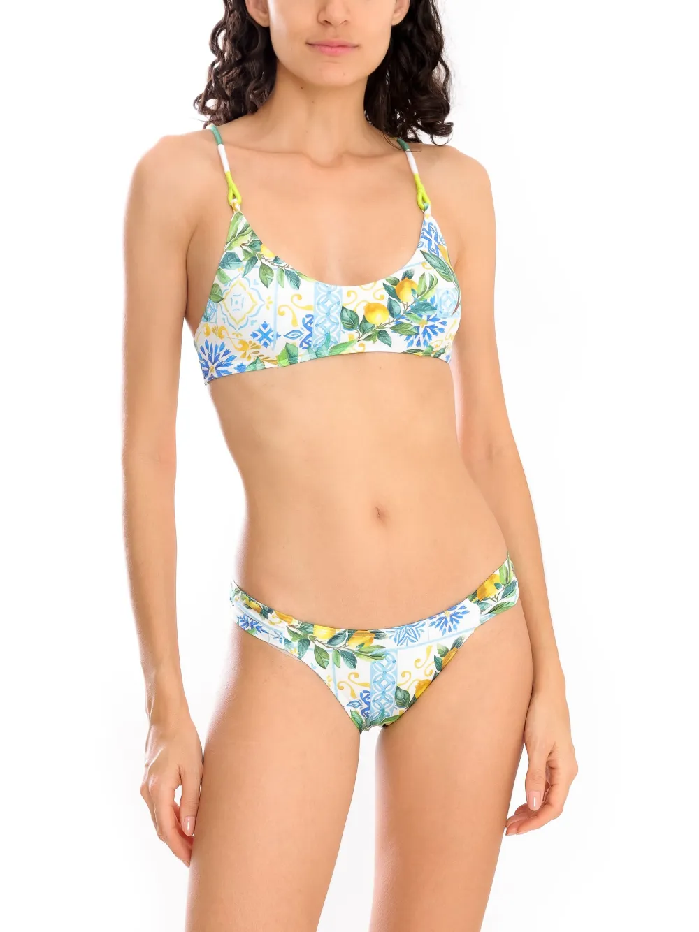Brigitte Babi bikini Wit