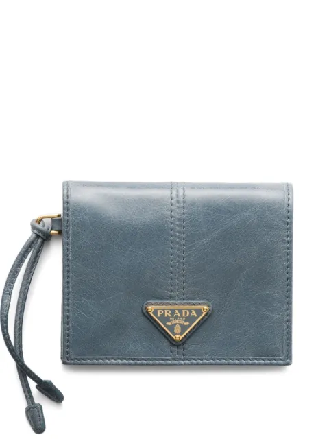 Prada small leather wallet