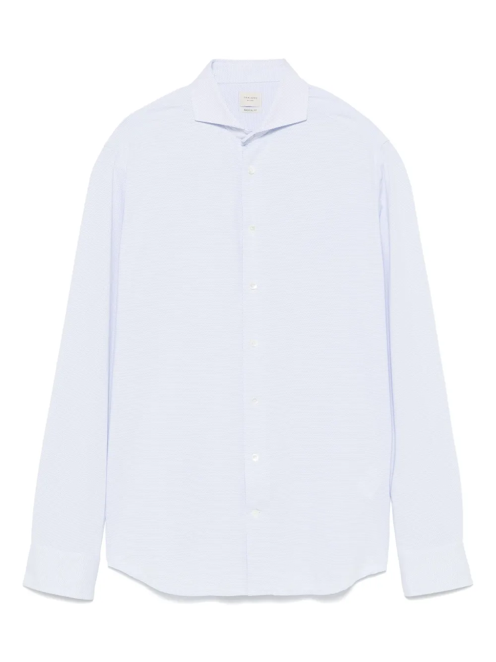 cutaway-collar shirt