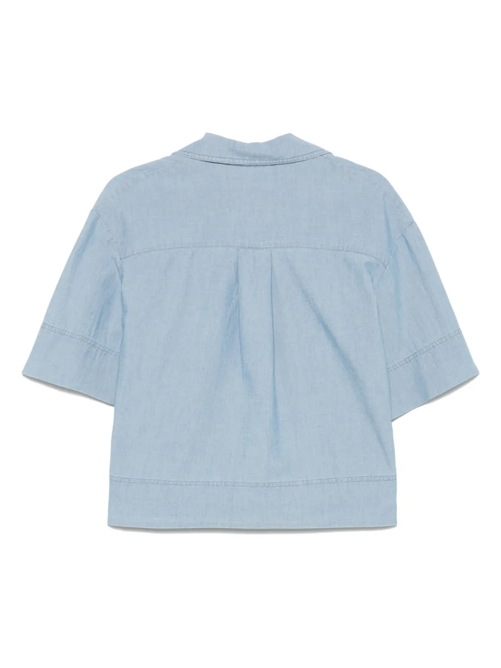 Circolo 1901 Chambray blouse - Blauw