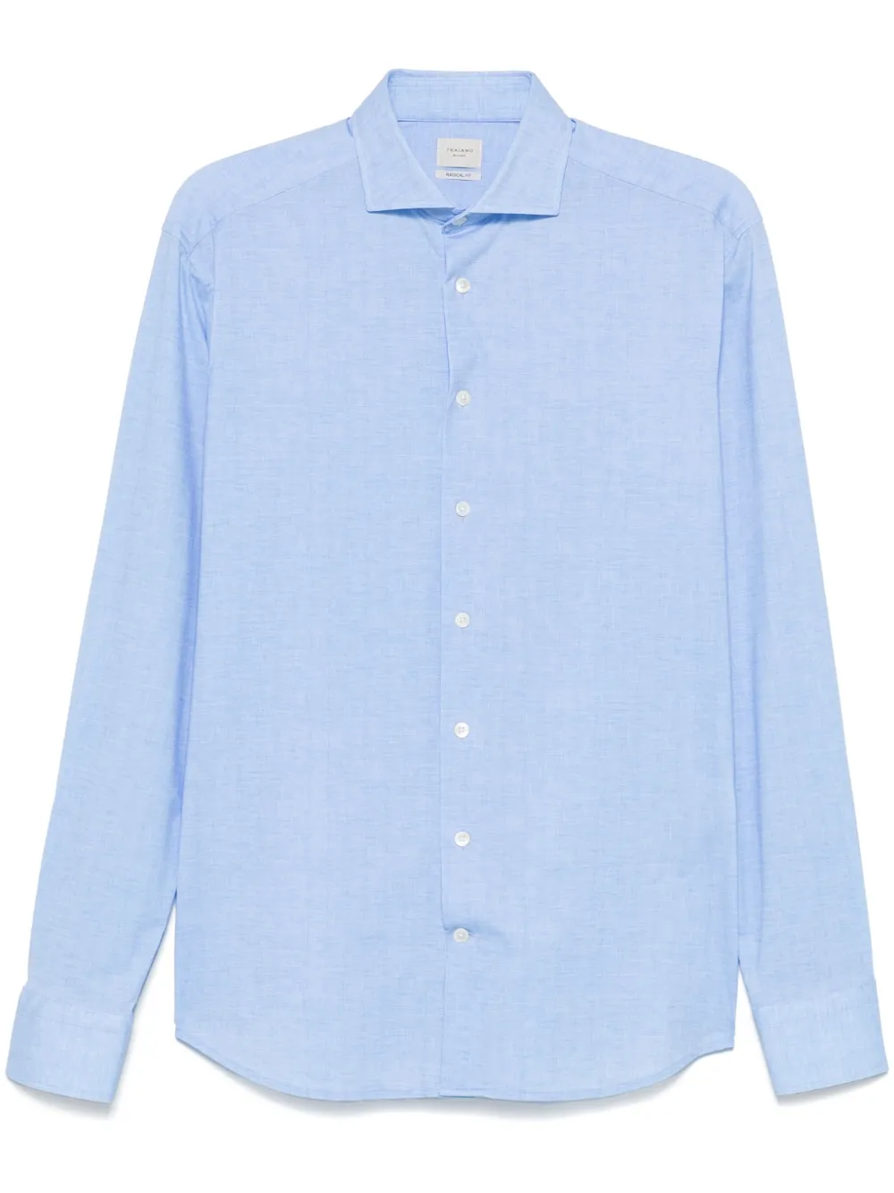 cutaway-collar shirt