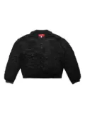 Eckhaus Latta Teddy ""Black"" cardigan