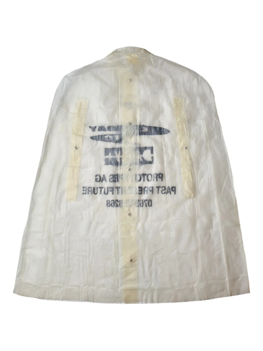 PROTOTYPES logo-print raincoat | Lightweight Jackets | Image 2