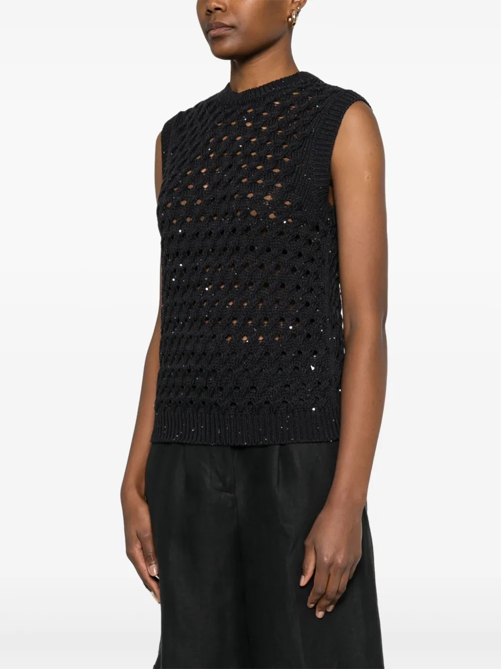 Peserico Top con paillettes | Top | Image 3