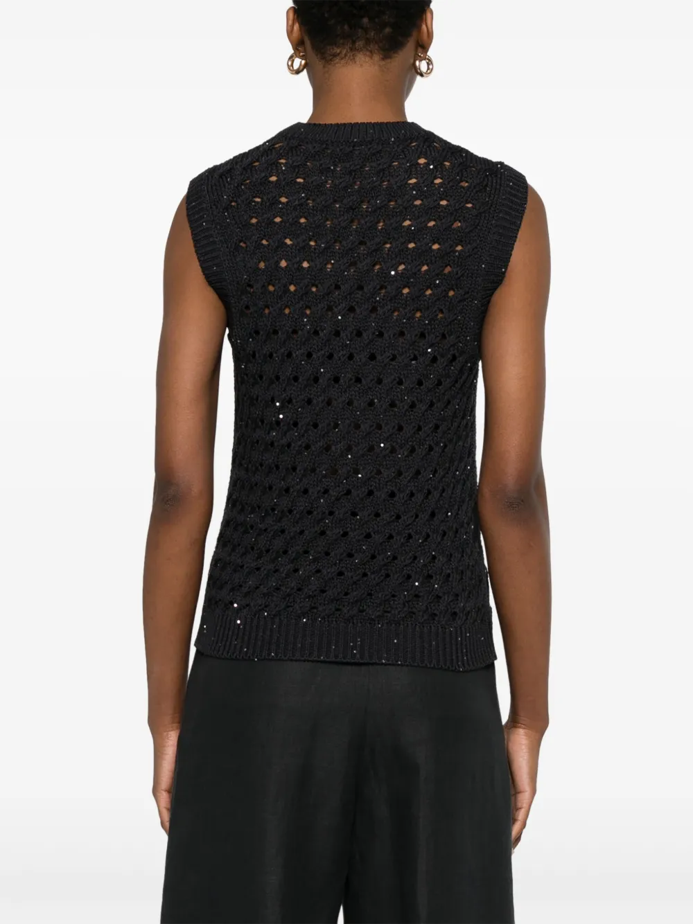 Peserico Top con paillettes | Abbigliamento | Image 4