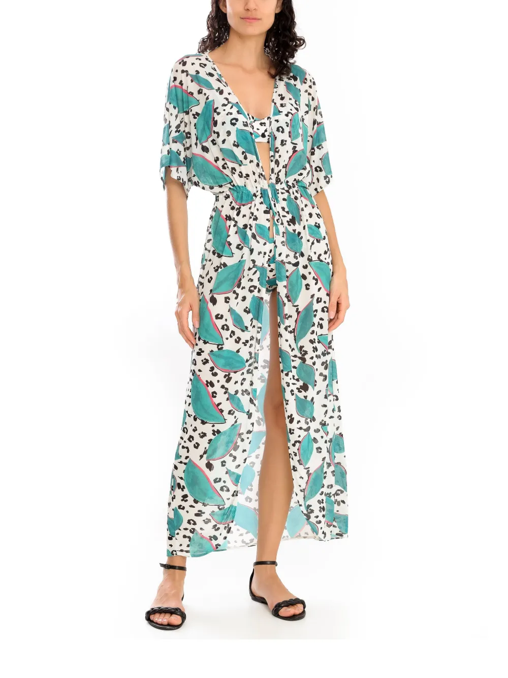 Brigitte Lia strandjurk Wit