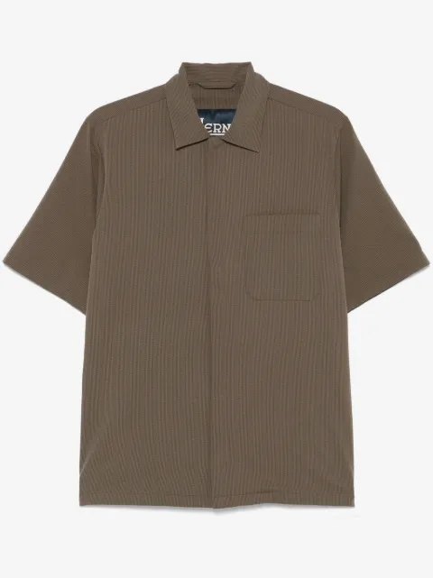 Herno camisa con pliegues