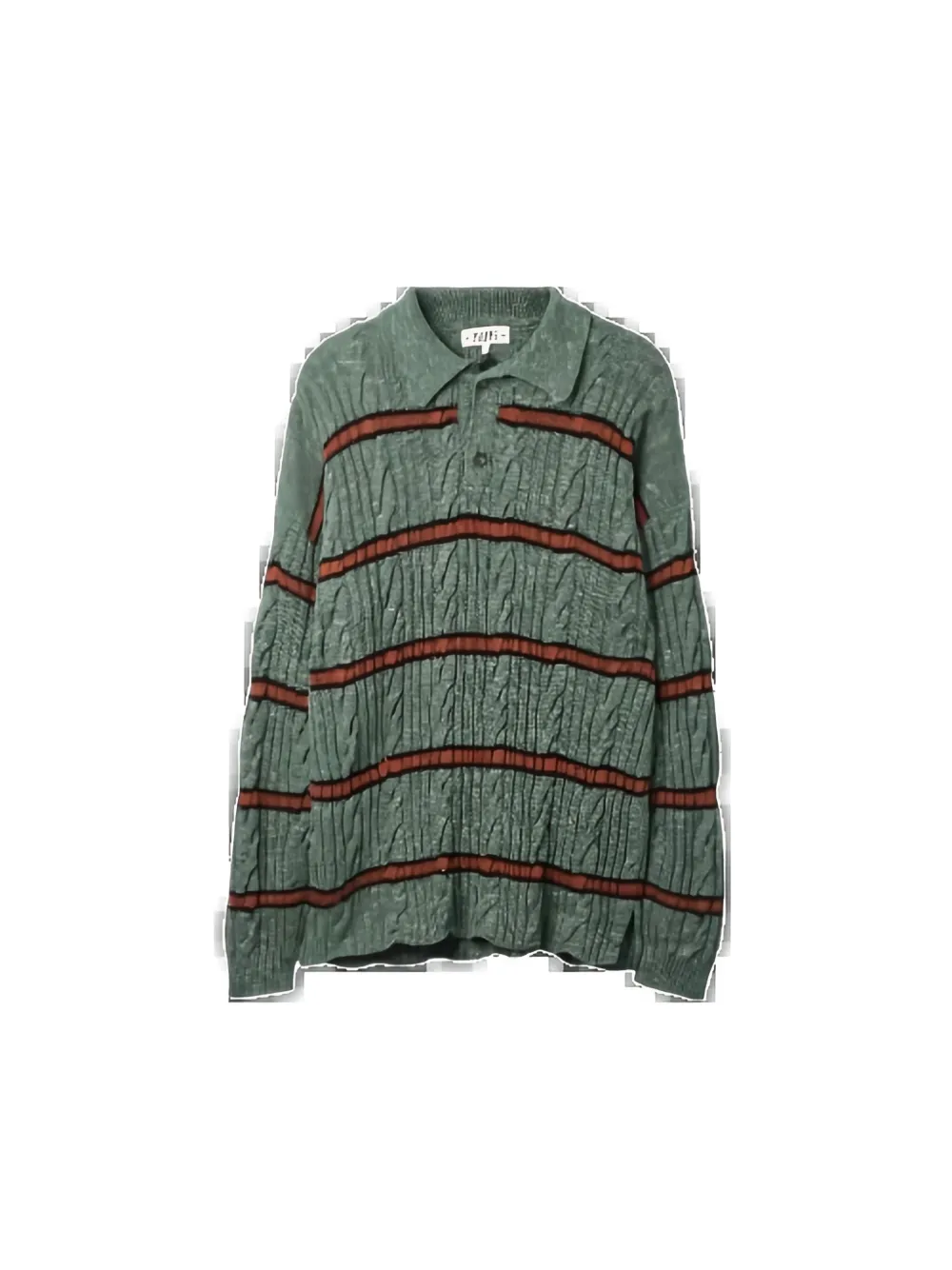 Phipps cable-knit sweater - Groen