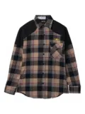 Phipps check-print shirt - Brown