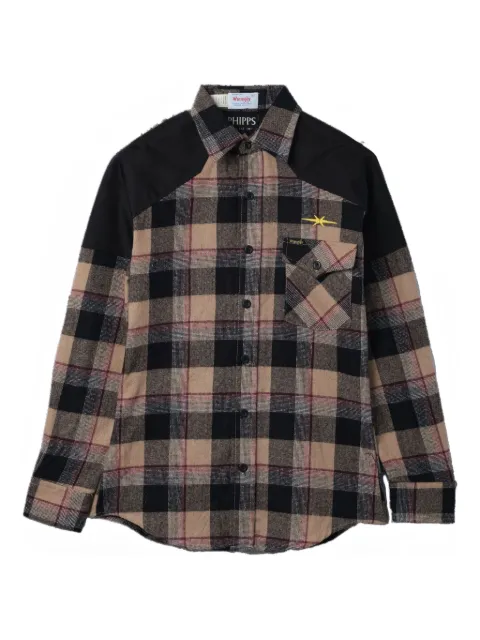 Phipps check-print shirt