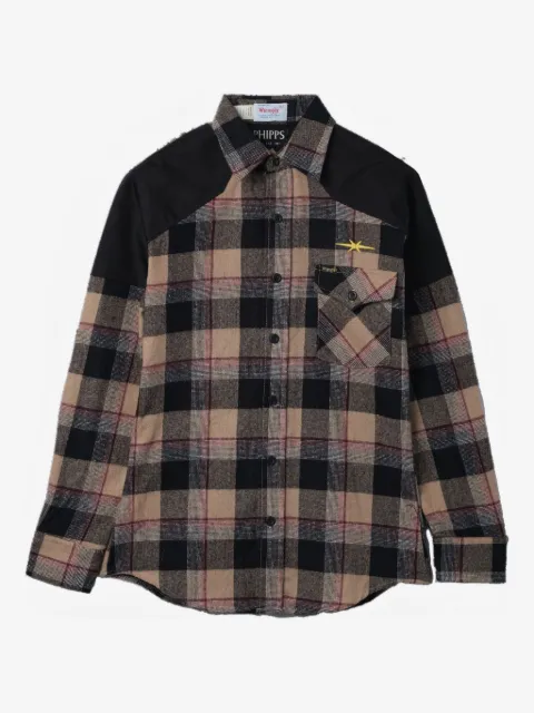 Phipps check-print shirt