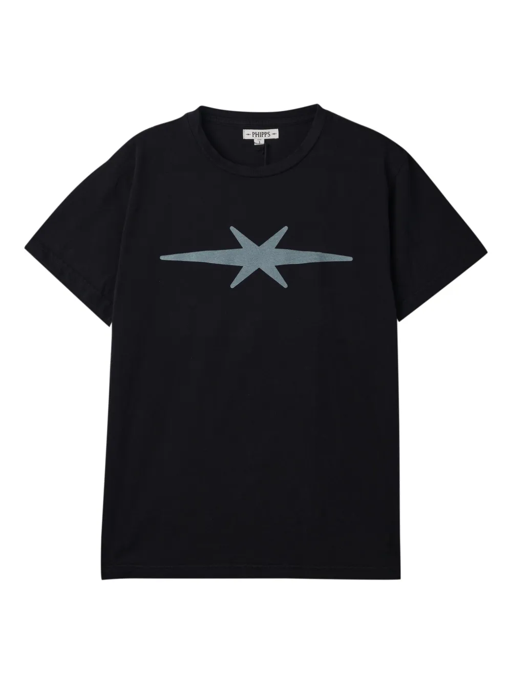 Phipps スタープリント Tシャツ - ブラック Phipps スタープリント Tシャツ - ブラック