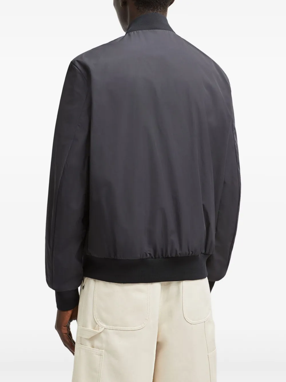 Moncler Jack met logopatch Zwart
