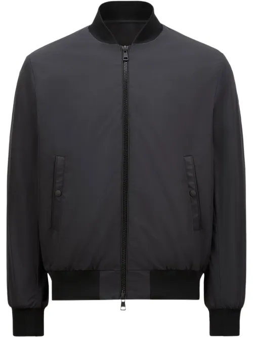 Moncler veste à patch logo - Noir - Moncler - Modalova