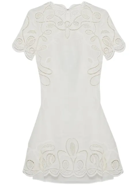 Simkhai embroidered mini dress