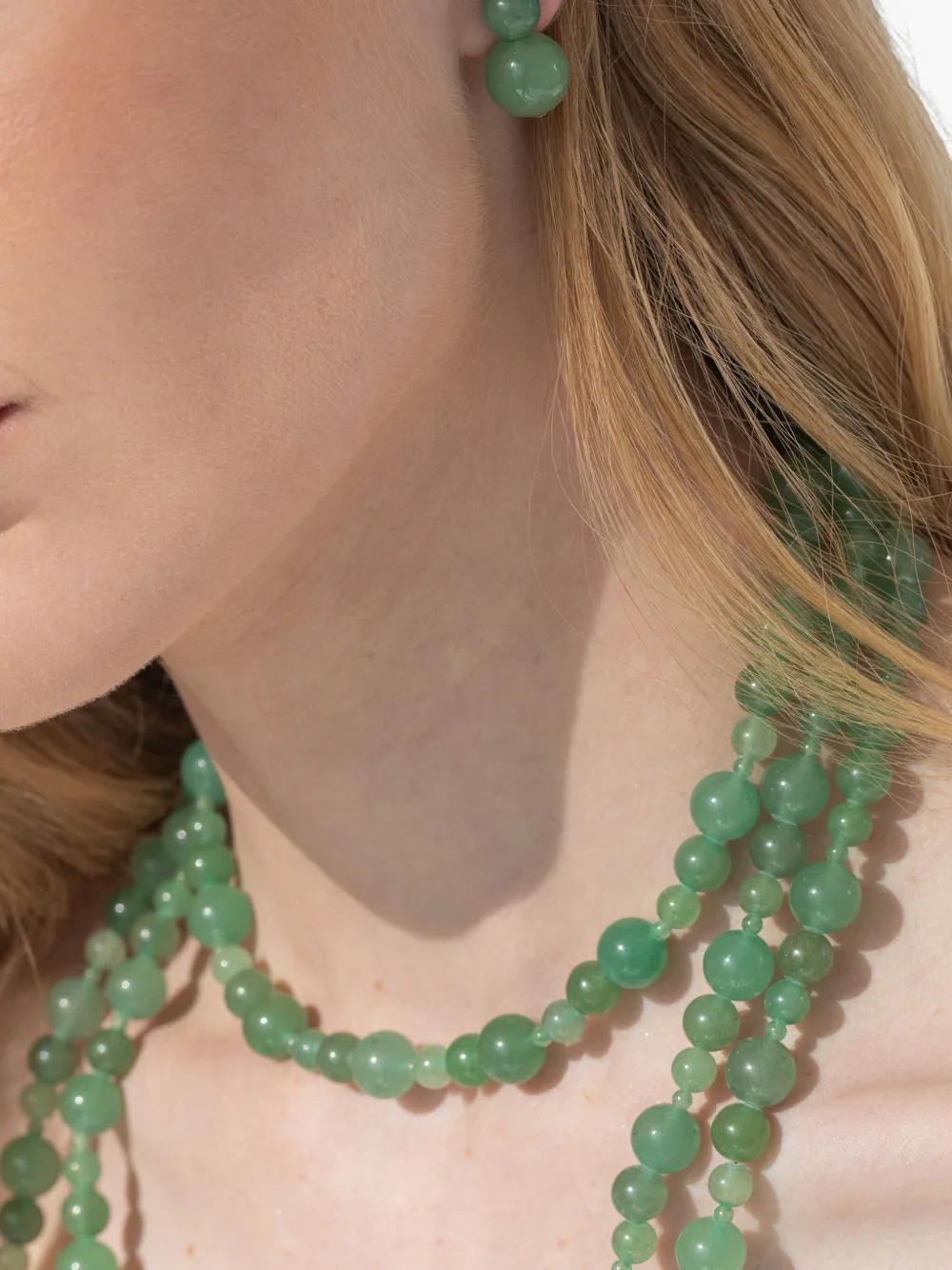 Jennifer Behr Cara Earrings In Green