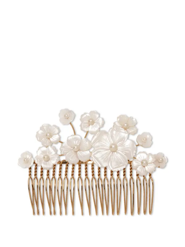 jennifer behr Mignonette Comb Crystal Antique Gold Black Friday