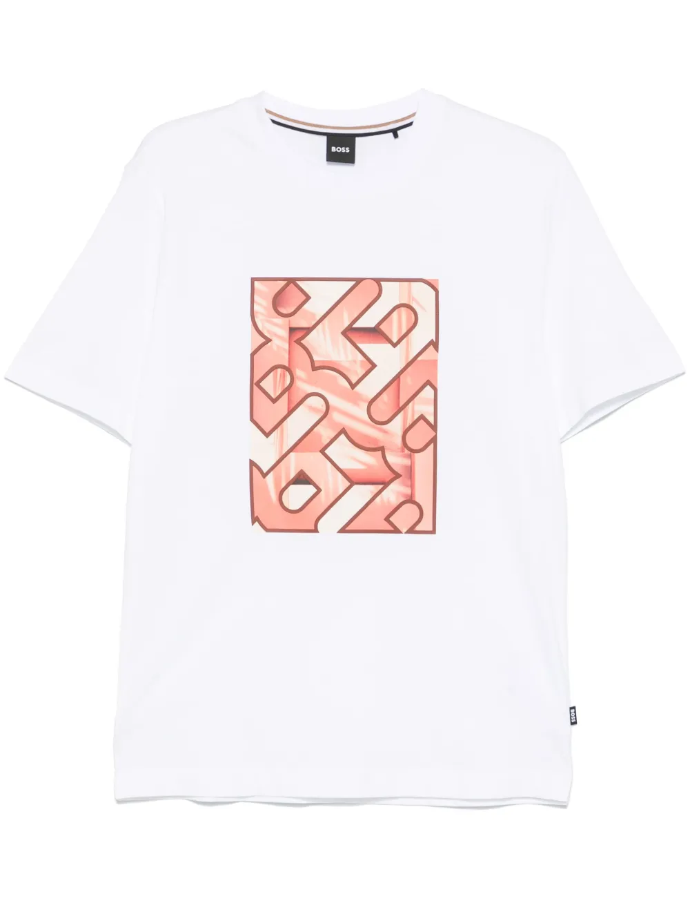 BOSS playera con logo estampado | blanco | Image 1