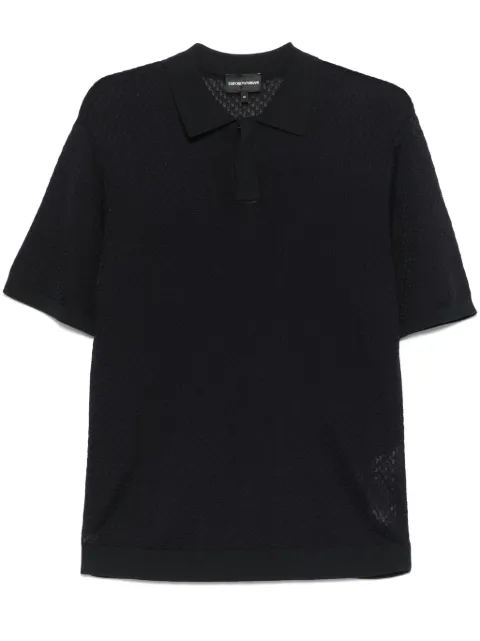 Emporio Armani knitted polo shirt 