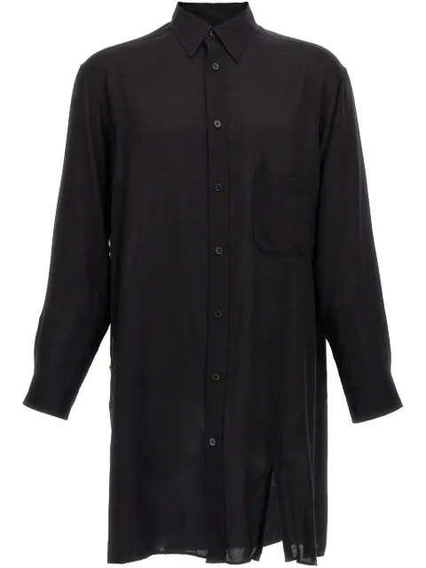 Yohji Yamamoto  drop-shoulder shirt