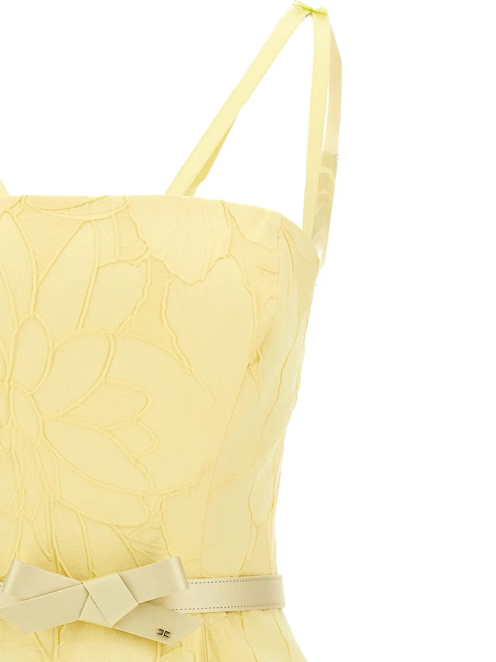 Elisabetta Franchi 3D embroidered dress
