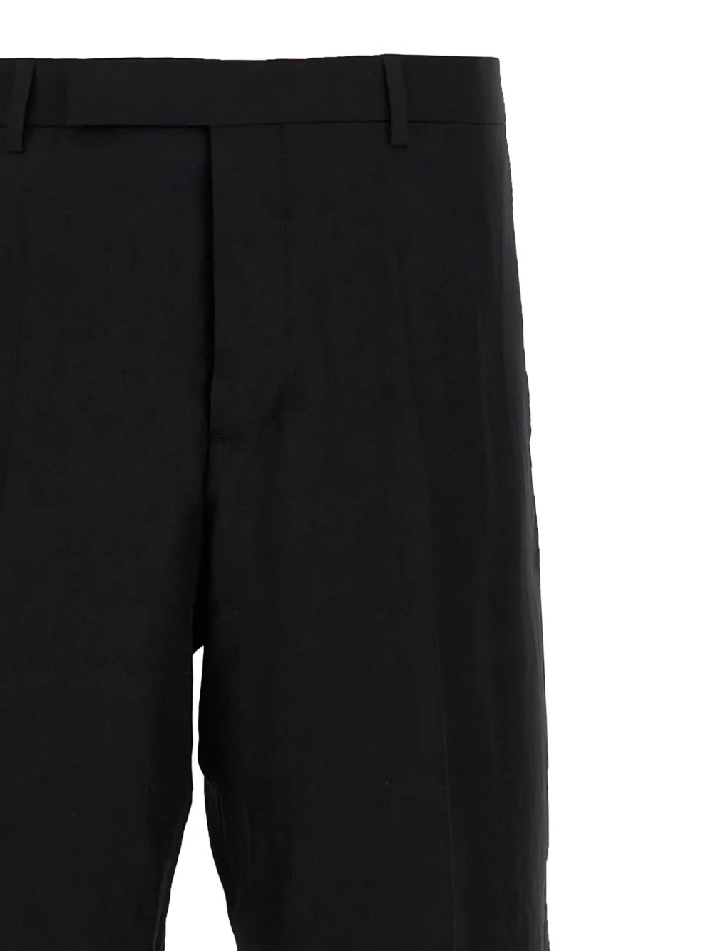 Rick Owens Black Tailored Dietrich Pants In Black